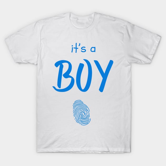 proud new mom,dad its a boy shirt "  Its A Boy Pregnancy  " Neowestvale T-Shirt by Maroon55